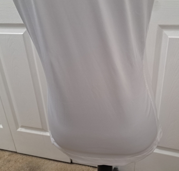 Chase 54 White Sleeveless Zip Up Collared Top  Size S - Picture 13 of 13